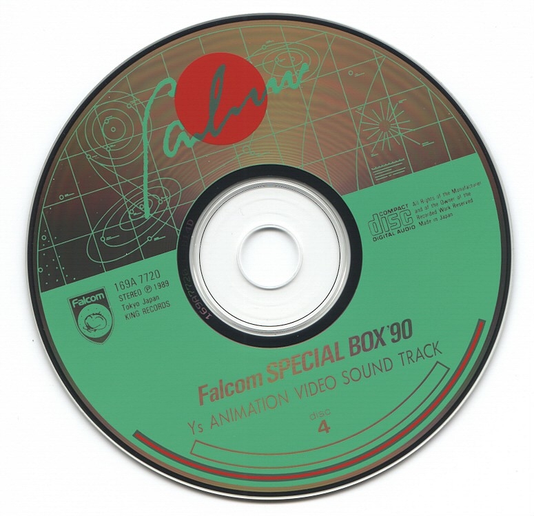 The Falcon／AREA　輸入盤CD Falcom SPECIAL BOX '90 (1989) MP3 - Download Falcom SPECIAL